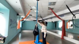 Boluchka training in ropes