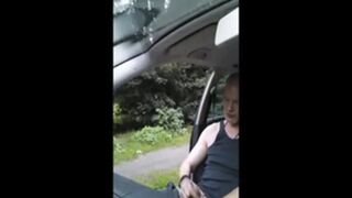 ugly guy in the car gets lucky