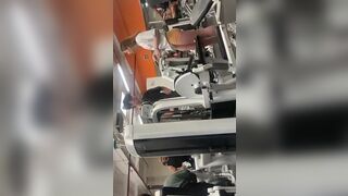 Gym shark Teen with fat ass