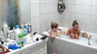 Rlc Radislava , Stella and Gina take a bath
