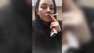 Ucraine Student Julia  smoking1