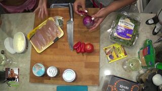 Clothing optional cooking with Flacca lV
