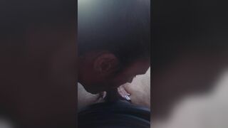 HEB manager gives car blowjob married customer