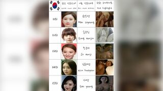 South Korean Female Celebrity Movie Star Ero Rank 25 2