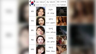 South Korean Girl Celebrity Movie Star Ero Rank 25 1