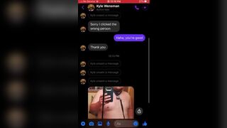 Faggot Exposed - Dog Collar - Facebook Messenger
