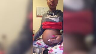 Exposing pregnant teen Cece Pt 1