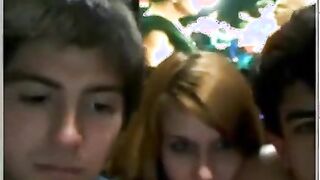 Teen Web Cam Threesome On Webcam