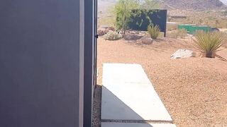 strawberrykisses99 A Peeping Tom It is so peaceful out here. Not a single person can see me on this patio xxx onlyfans porn videos