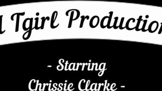 Chrissie Clarke Tgirl sucking cock