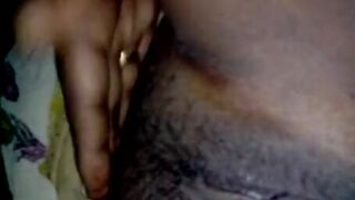 Desi wife getting pussy fingered and boobs felt by hus