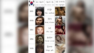 South Korean Girl Ero Actress Nude Model Rank Top 70