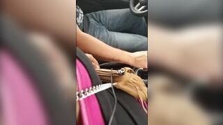 Nirvana Lust - Bbw Sucks Uber Driver While Driving