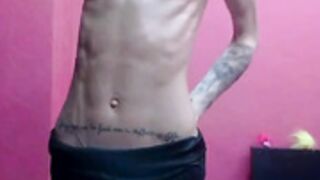 webcam skinny muscles